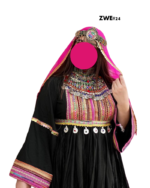 Black Afghan Kuchi Dress